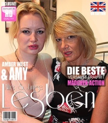 Mature - Amber West (EU) (27), Amy (EU) (53) - Britische junge und alte Dame fummelt herum  Mature.nl