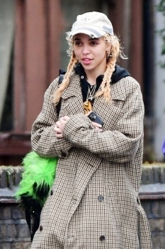 FKA Twigs - Out for the first time after suing Shia LaBeouf for sexual battery in London, December 13, 2020
