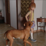 Brilliant Bestiality chapter 6 - Mischievous girls and their Pets (Dogs and Girls)