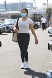 Sunisa Lee - Spotted outside the DWTS rehearsal studio as she arrives and leaves her dance pratice  in Los Angeles, September 7, 2021