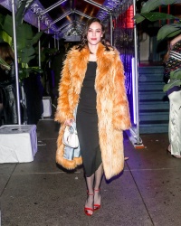 Alexa Chung attends as Gucci & Amy Sacco Celebrate Bungalow Gucci In Honor Of The New Meatpacking Boutique on April 29, 2023