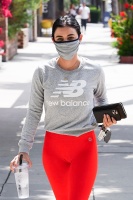 Lucy Hale - gets her daily workout done at Training mate in Studio City, California | 07/02/2020