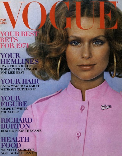 US Vogue January 1, 1971 : Lauren Hutton by Arnauld de Rosnay | the ...