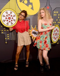 (MQ) Elena Kampouris - Pizza Hut Lounge at San Diego Comic Con July 19, 2018