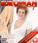 Mature Angelia (53) - Horny granny playing in bed  Mature.nl