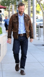 Aaron Eckhart - Out in Beverly Hills - March 9, 2010