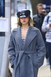Addison Rae - Out and about in New York February 21, 2024