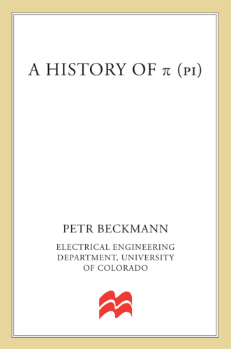 A History of Pi Ed 19