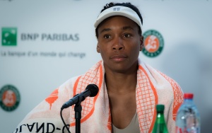 Venus Williams - talks to the press ahead of the Roland Garros French Open tournament in Paris, 26 May 2019