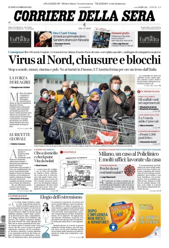 Corriere della Sera - 24 02 (2020)