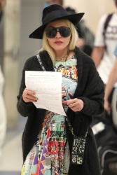 Madonna - Was spotted at JFK Airport in New York, June 7, 2021