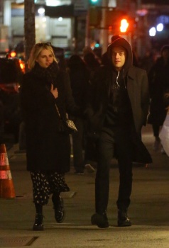 Rami Malek & Lucy Boynton - take low-key evening stroll in New York City, January 22, 2020
