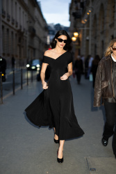 Kendall Jenner - Leaving the Ritz Hotel in breathtaking black - Paris, France - March 8, 2024