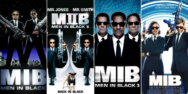 Men in Black - 4 Movie Collection (1997-2019) • Movies