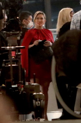 Hilary Duff -  filming a scene for "Younger" in New York December 14, 2020