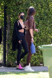 Kendall Jenner and Hailey Baldwin