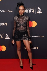 Skai Jackson - attends the third annual GRAMMYsNextGen Party, Los Angeles CA - February 2, 2024