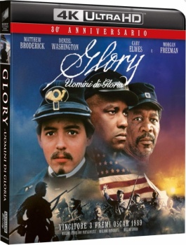 Glory - Uomini di gloria (1989) Full Blu-Ray 4K 2160p UHD HDR 10Bits HEVC ITA DTS-HD MA 5.1 ENG Atmos/TrueHD 7.1 MULTI Glory - Uomini di gloria (1989) Full Blu-Ray 4K 2160p UHD HDR 10Bits HEVC ITA DTS-HD MA 5.1 ENG Atmos/TrueHD 7.1 MULTI