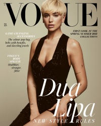 Dua Lipa - Vogue UK February 2021