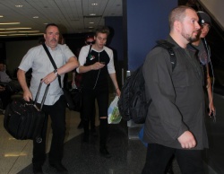 5 Seconds of Summer - LAX Airport in Los Angeles on November 14, 2014