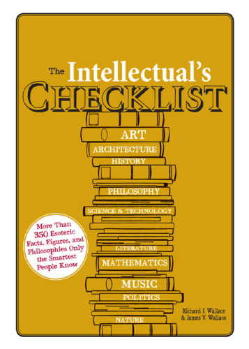 The Intellectual's Checklist