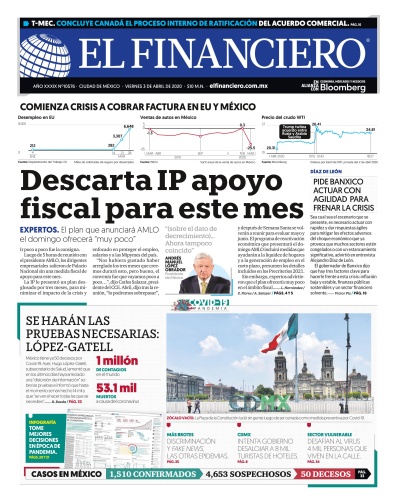 El Financiero - 03 04 (2020)