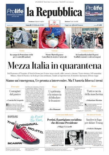 la Repubblica - 24 02 (2020)