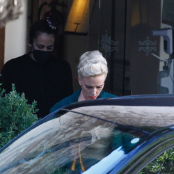 Scarlett Johansson - Spotted on the set of 'Asteroid City' in Madrid, October 10, 2021