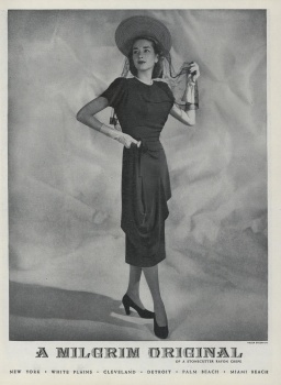 US Vogue April 15, 1947 by Irving Penn | the Fashion Spot