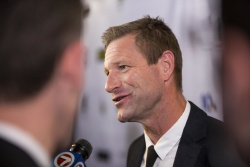 Aaron Eckhart - Bleed For This Providence premiere on November 10, 2016 in Providence, Rhode Island