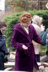Eleanor Tomlinson - On the Set of War of the Worlds in Cheshire | June 9, 2018
