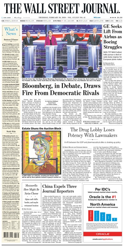 The Wall St Journal 20Feb(2020)
