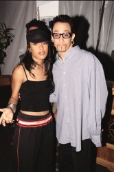 Aaliyah - The 1997 Nickelodeon Big Help-A-Thon at The Santa Monica Pier on October 19, 1997 in Santa Monica, CA