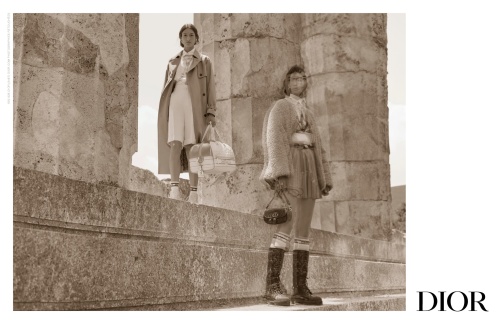 Dior Showcases Sneakers In Cruise Campaign At The Temple Of Zeus