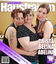 Mature - Adelina (44), Belina (37), Crista (62) - 3 reife Lesben teilen ihre Muschis  Mature.nl