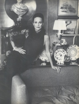 US Vogue February 1975 : Cher by Richard Avedon | the Fashion Spot