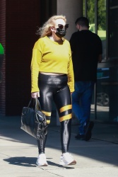 Rebel Wilson - Wears her workout clothes to stop by a real estate office in Beverly Hills, March 5, 2021