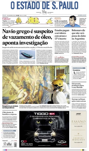 O Estado de S 227 o Paulo - 02 11 (2019) O Estado de S 227 o Paulo - 02 11 (2019)