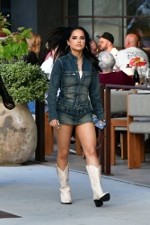 Becky G - Out for dinner in Los Angeles August 9, 2023