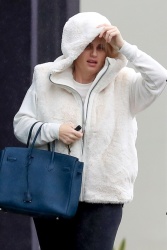 Rebel Wilson - Stepped out to run a few errands despite the rainfall in Los Angeles, January 10, 2023