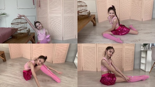 693 Video Gymnasts, flexible girls in leotards dance and train for you