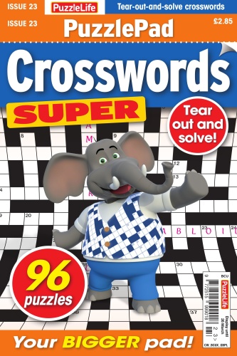 PuzzleLife PuzzlePad Crosswords Super - Issue 23 - February (2020)