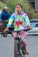 Lais Ribeiro - goes out for a bicycle ride with her fiance in Malibu, California | 06/17/2020