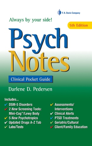 Psych Notes, Clinical Pocket Guide, 5th edition