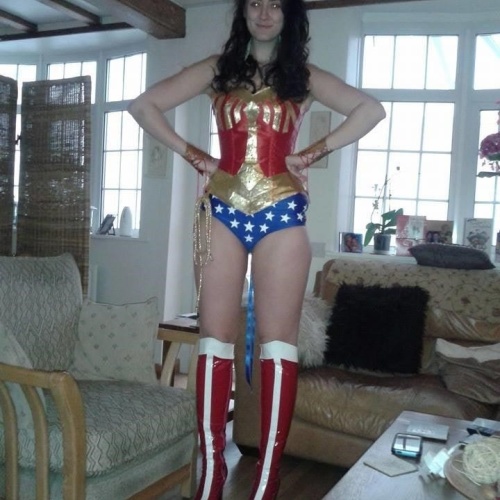 Wonder woman beach battle costume