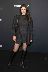 Ruby O. Fee - Montblanc UltraBlack Collection Launch in The Feuerle Collection Berlin 09/15/2021