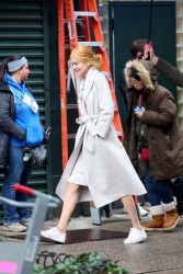 Nicole Kidman - On the set of Babygirl in New York 01/09/2024