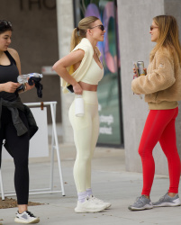 Sydney Sweeney - At a pilates class in Los Angeles February 25, 2024