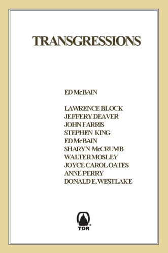 Ed McBain (ed)   [Transgressions 01]   Transgressions   Stephen King, Jeffery Deav...