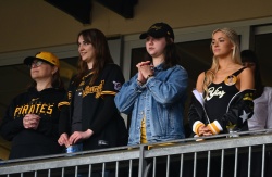 Olivia Dunne - Chicago Cubs v Pittsburgh Pirates at PNC Park in Pittsburgh May 11, 2024